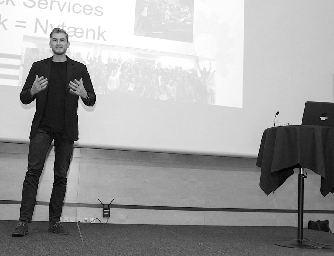 Rued speaking at Revisordag